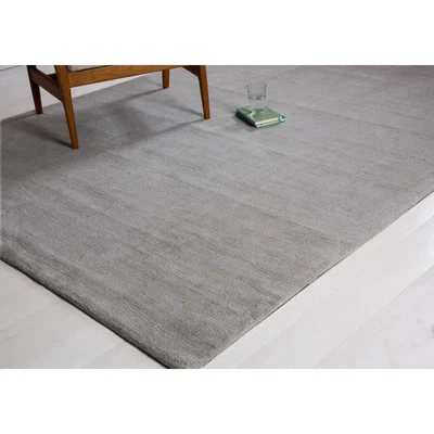 Perch and Parrow Tivolli Silver Rug, Extra Large