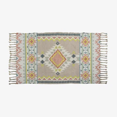 Perch and Parrow Mayan Killim Rug