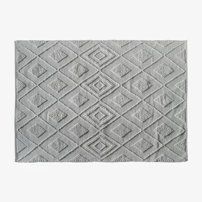Perch and Parrow Harper Natural Diamond Rug
