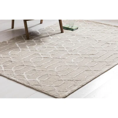 Perch and Parrow Roxanne Rug in Cream