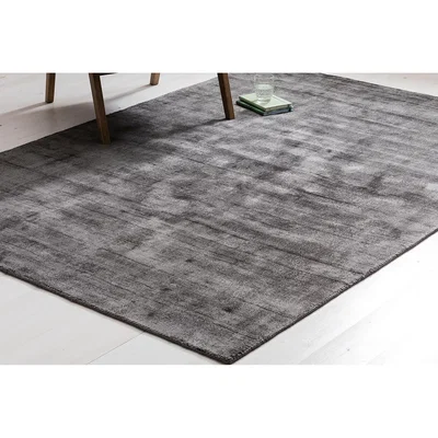 Perch and Parrow Josette Rug in Charcoal