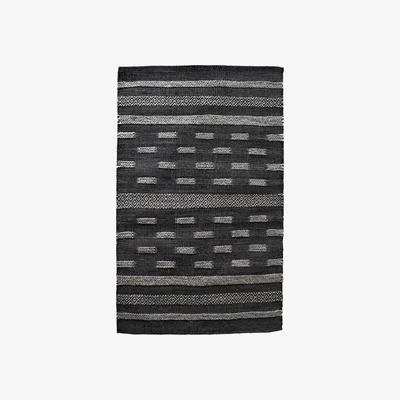Pagazzi Alamo Rug Grey Cotton Rug 170cmx120cm