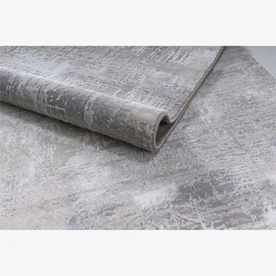 Quatropi Aura Medium Rug Grey / Silver / Beige / White 160 X 230cm