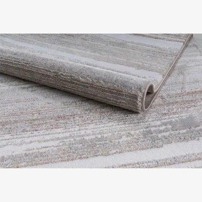 Quatropi Amber Medium Rug Cream / Beige / Brown 160 X 230cm