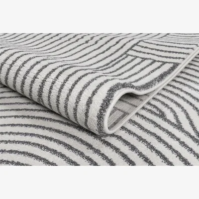 Quatropi Degas Large Rug Cream / Grey 200 X 290cm