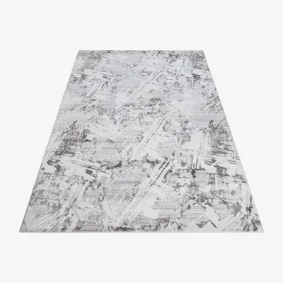 Quatropi Pearl Medium Rug White / Silver / Light Grey 160 X 230cm