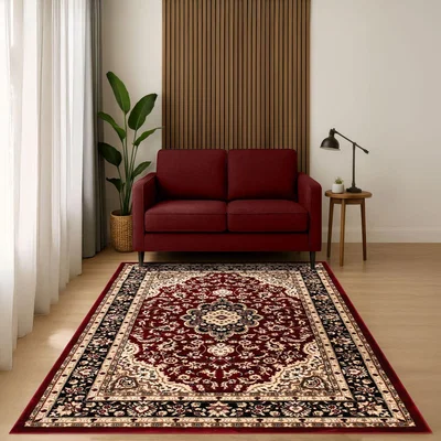 The Range Marmaris Rug  - Red / 160cm