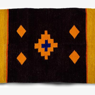 The Range Abstract Native Rug - Brown