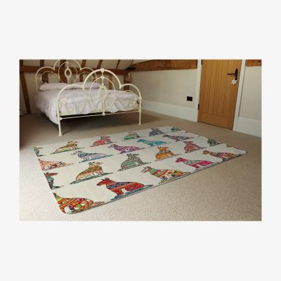 The Range Egyptian Cats Rug - Yellow / 230cm