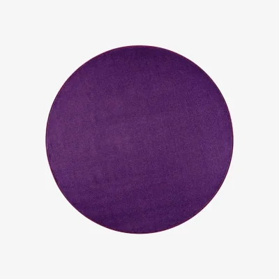 The Range Hanse Home Design Colour Polypropylene Plain Runner Rug Purple - Purple / 1.8kg / 150.0cm / 80.0cm