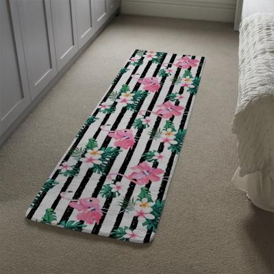 The Range Floral Flamingos Runner Rug - Pink
