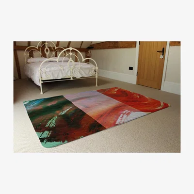 The Range Irish Flag Rug - Green / 230cm