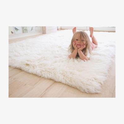 The Range Flokati 2000 Rug - Wool-White / 190cm / 290cm