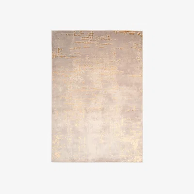The Range Beige Abstract Lustre Rug - Beige / 280cm