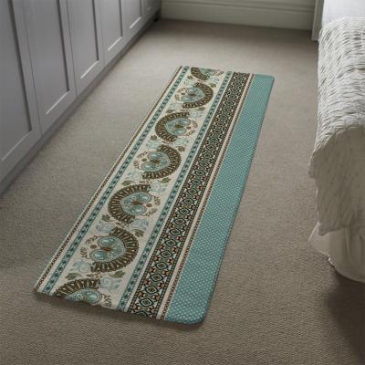 The Range Egyptian Greek Roman Style Runner Rug - Green