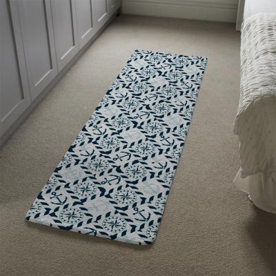 The Range Blue Nautical Elements Runner Rug - Blue
