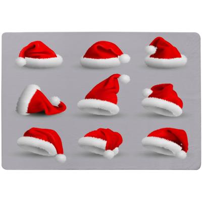 The Range Collection Of Red Santa Claus Hats Style Rug - blue / 230cm