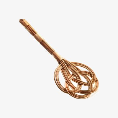 The Range Hand-made Carpet Beater - Wide Durable Rug Beater - Brown