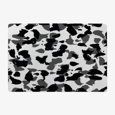 The Range Animal Print Rug - Black / 110cm