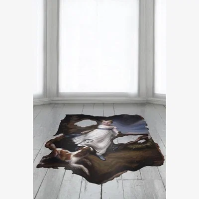 Rockett St George Pastoral Cowhide Rug - Large