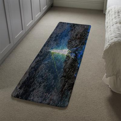 The Range Eiffel Tower And Bark Runner Rug - Blue