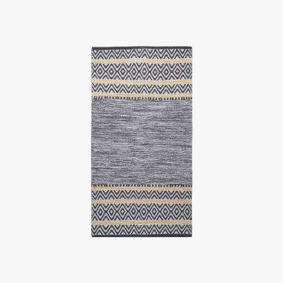 The Range Crysta Rug  - Monochrome with ochre / Large