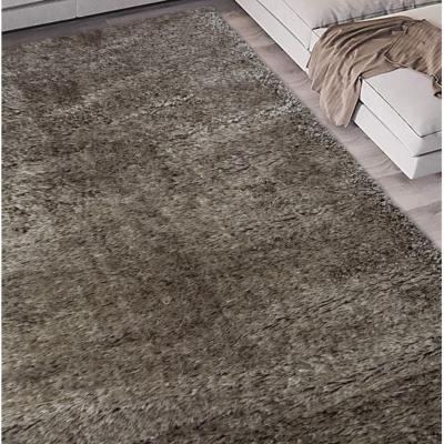 The Range Grey Super Soft 4.5cm Fluffy Warm Bedroom Shaggy Rug - Dokka - Grey / 170cm