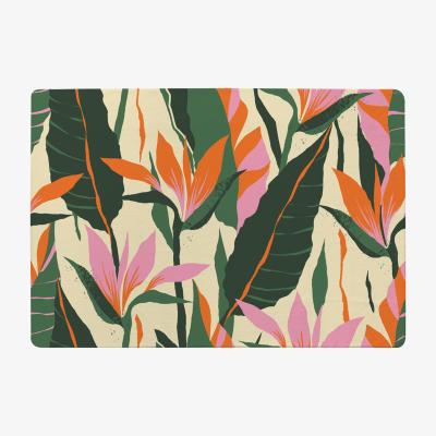 The Range Jungle Plants Designer Rug - Green / 200cm