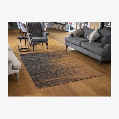 The Range Broom Stick On The Wall Designer Rug - Brown / 110cm