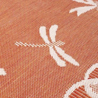 The Range Terrace Dragonfly - Terracotta / Round / Small