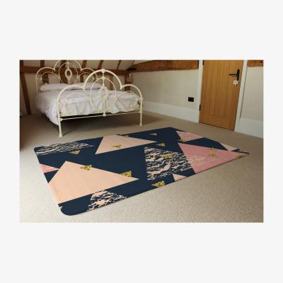 The Range Triangle Pattern Rug - Pink / 230cm