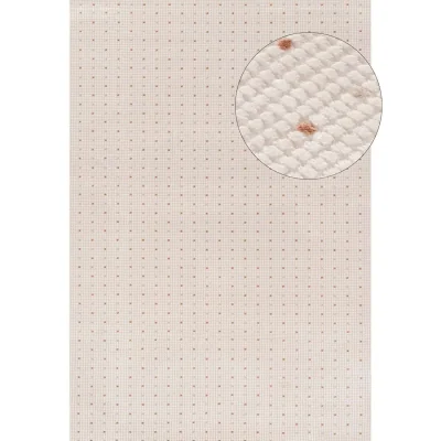 The Range The Rugs Carmel Dots Textured Rug - Cream-Terra