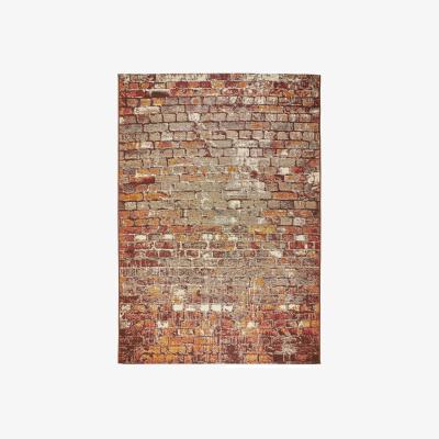 The Range Brick Design Rug - Beige / 285cm