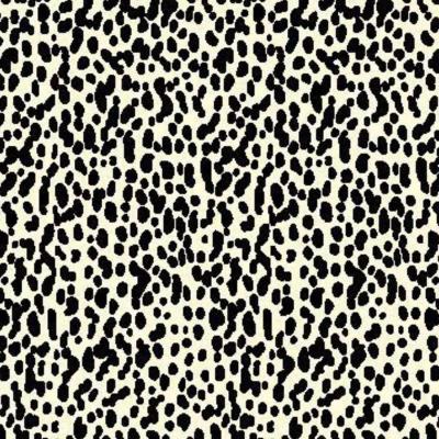 The Range Maestro Collection Dalmation Design Rug in Black  White  46-3616 - Black / 67cm