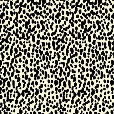 The Range Maestro Collection Dalmation Design Rug in Black  White  46-3616 - Black / 67cm