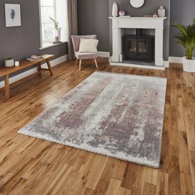 The Range Brooklyn 8595 IvoryRose Rug - Ivory/Rose / 220cm