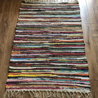 The Range Chindi Rag Rug - Multicoloured