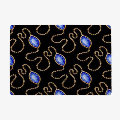 The Range Diamond Necklaces Rug - Blue / 150cm