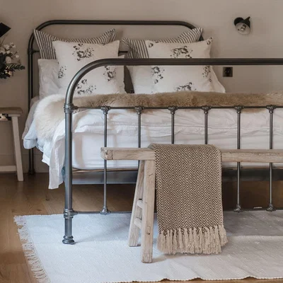 The Range White Recycled Cotton Rug With Tassles - white