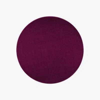 The Range Hanse Home Design Polypropylene Plain Rug Purple - Purple / 200.0cm / 140.0cm / 4.2kg