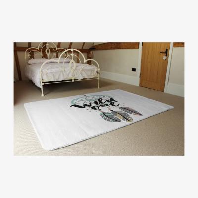 The Range Cute Print In Boho Style Rug - Green / 230cm