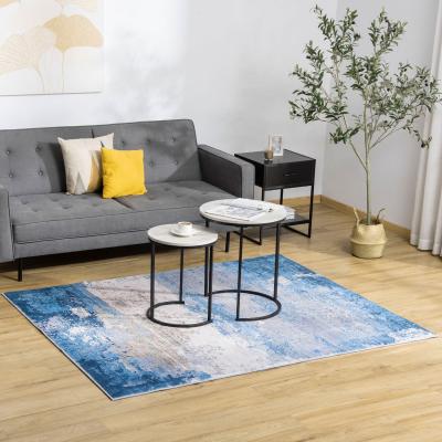 The Range Modern Large Area Rug, Blue Render Carpet  - Blue