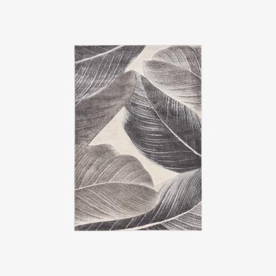 The Range Sadie Leaf Rug - Grey / 120cm