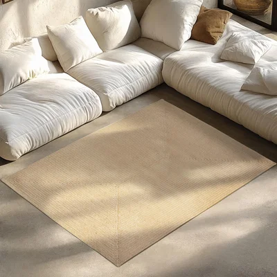 The Range Rug - Jute blend, Boho Style, durable and easy-care - Brown / 170cm