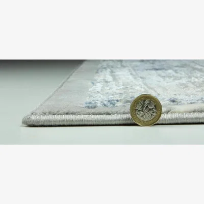 The Range Solar Neptune Natural Rug - Blue
