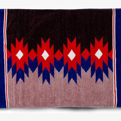 The Range 4 Colour Tribal Art Rug - Brown