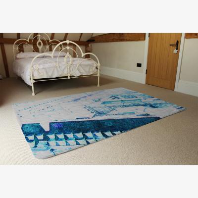 The Range Chimney Tops Rug - Blue / 230cm
