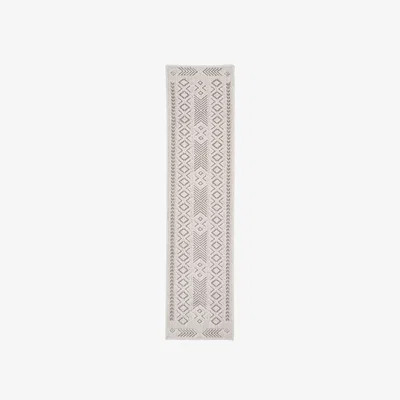 The Range Beige Tribal Pattern Area Rug - Cream / 240cm