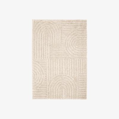 The Range Arianna Deco Rug - Natural / 120cm
