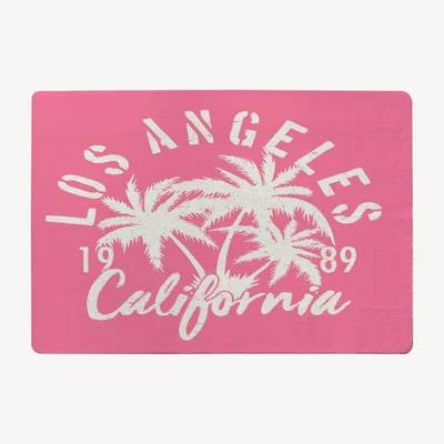 The Range Los Angeles California Rug - Pink / 110cm